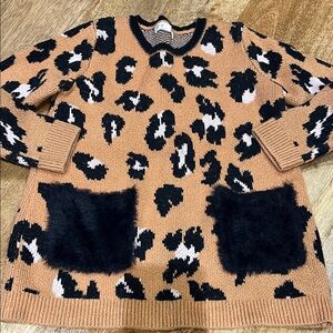Tucker+Tate Animal Tunic Sweater